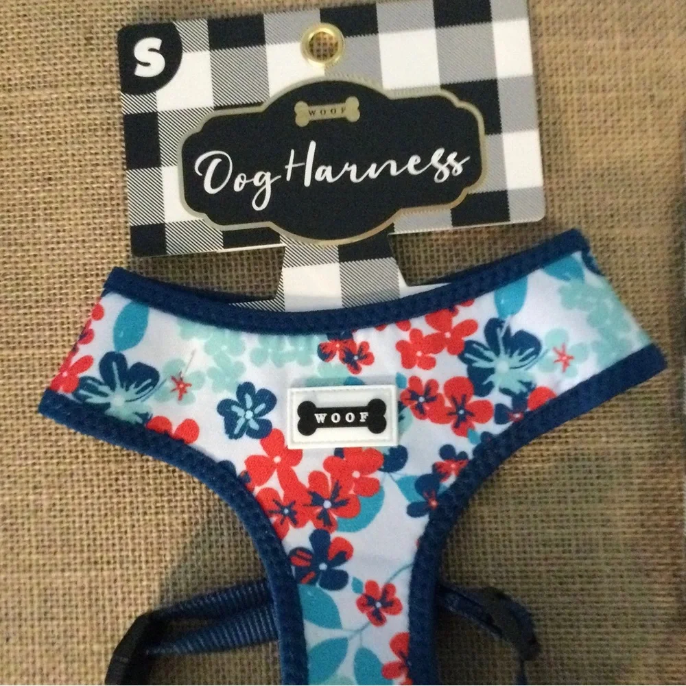 NWT SET - SMALL DOG COLLAR & HARNESS 🦴